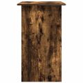 vidaXL Stôl dymový dub 80x45x74 cm spracované drevo
