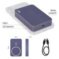 Powerbanka EMOS WI 1046 /B0551BL/, 10 000 mAh, 20 W+Wireless, modrá