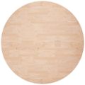 vidaXL Okrúhla stolová doska Ø70x4 cm neošetrený dubový masív