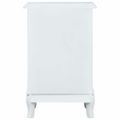 vidaXL Nočný stolík biely 40x30x62 cm MDF