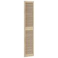 vidaXL Skříňové dvere s dverami 4 ks Prírodná 201 x 2,1 x 39,5 cm