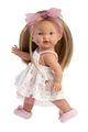 Llorens 28038 VALERIA - realistická bábika s celovinylovým telom - 28 cm