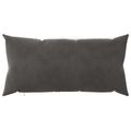 vidaXL Poťah na podložku 12 pcs HEERLEN Tmavosivá 40 x 80 cm Zamat