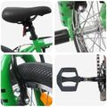 vidaXL BMX Bicykel 16 Palcov pre deti vo veku 5-8 rokov Zelená
