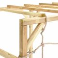 vidaXL Lezecký rám 240x100x170 cm impregnované borovicové drevo
