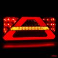 Svetlo zadné združené LED dynamické ĽAVÉ - RCL-02-L