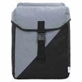 vidaXL Cyklistická taška Šedá a čierna 31,5 x 15,5 x 40 cm Polyester