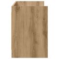 vidaXL TV skrinka 135 x 33 x 47 cm Dub artisan Kompozitné drevo