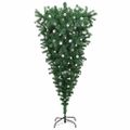 vidaXL Nohavice umelého predvianočného stromčeka s guľami 240 cm PVC