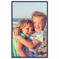 vidaXL Fotorámiky na stôl, koláž 10 ks, modré 10x15 cm, MDF