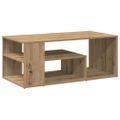 vidaXL Konferenčný stolík Artisan Dub 100x50x40 cm Konštrukčné drevo