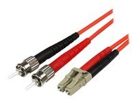 5m Multimode Fiber Patch Cable LC - ST - 50FIBLCST5