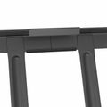 vidaXL Strážca snehu na streche Antracit 300 x 2,5 x 20 cm Oceľ