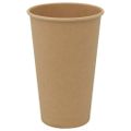 vidaXL Papierové šálky na kávu 1000 ks 16oz 400ml hnedá