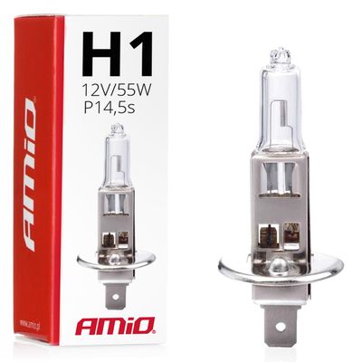 Halogenová žiarovka H1 12V 55W AMiO-01484