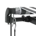 vidaXL Automaticky zaťahovacia markíza antracit a biela 600x350 cm