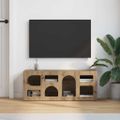 vidaXL TV skrinka ELST 100 x 35 x 40 cm Remeselný dub Kompozitné drevo