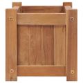 vidaXL Vyvýšený záhon 50x25x25 cm, tíkový masív