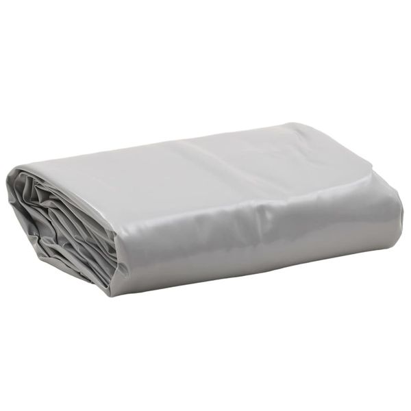 vidaXL Celta sivá Ø 5 m 650 g/m²
