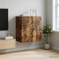 vidaXL Nástenná skrinka 59 x 31 x 60 cm Kompozitné drevo Dymový dub