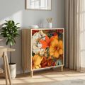 vidaXL Servírovacia skriňa GENNEP Sonoma 69 x 33 x 75 cm