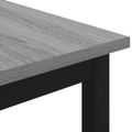 vidaXL Konferenčný stolík Sivý Sonoma 60 x 60 x 36 cm Kompozitné drevo