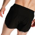 Pánske bežecké šortky Pulse X Black - GymBeam, veľkosť XL