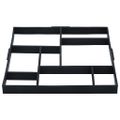 vidaXL Forma na chodník 2 ks 50,4x50,4x4,3 cm plast