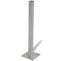 vidaXL Záhradné plotové panely 4 ks, 774 cm, sivé