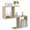 vidaXL Stenná polica Dub sonoma 60 x 12 x 50,5 cm Kompozitné drevo