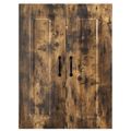 vidaXL Dvierka na umývačku Kalmar Dymová dub 60 x 31 x 80 cm