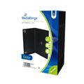 MEDIARANGE Box na 1x CD/DVD/BR 14mm čierny, 5ks