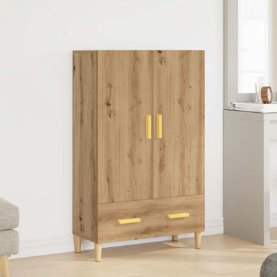 vidaXL Highboard Artisan Dub 70x31x115 cm Engineered Wood