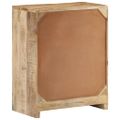 vidaXL Komoda 59x33x75 cm surové mangovníkové drevo