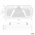 Světlo zadní sdružené LED dynamické PRAVE- RCL-04-R