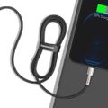 Kábel USB pre Lightning Baseus Cafule, 2,4 A, 1 m (čierny)