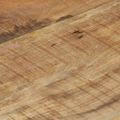 vidaXL Lavička 110 cm surové mangovníkové drevo