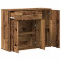 VidaXL Príborník Old Wood 88x30x70 cm Engineered Wood