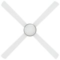 vidaXL Stropný ventilátor s osvetlením a diaľkovým ovládaním Ø 130 cm