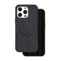 Trblietavé tenké Mag puzdro pre iPhone 17 6,3" čierne