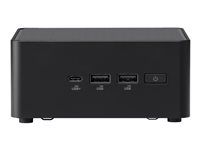 Barebone - mini PC 1 x Core Ultra 5 135H / až 4.6 GHz - RAM 0 GB - Intel Arc Graphics - Gigabit Ethernet, 2.5 Gigabit Ethernet, IEEE 802.11ax (Wi-Fi 6E), Bluetooth 5.3 - Win 11 - černá