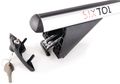 Priečny nosník so zámkom hliníkový ROOF RACK IN 1, 120 cm, nosnosť 90 kg SIXTOL