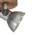 vidaXL Závesná lampa 25 W starožitná strieborná 50x50x25 E27