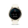 GARMIN VENU 4, Smart hodinky, Beige/Lunar Gold 41