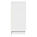 vidaXL Nočný stolík Biela 71 x 34,5 x 75 cm Kompozitné drevo