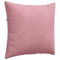 vidaXL Vankúše na pohovku 2 pcs Ružová 50 x 50 cm Kordúrová tkanina