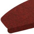 vidaXL Samolepiace schodové rohože 15 ks 80 x 28 x 3,5 cm Červená
