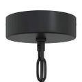 vidaXL Závesná lampa E27 čierna Ø 31 cm železná