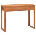 vidaXL Písací stôl s 2 zásuvkami 100x40x75 cm, tíkové drevo