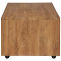 vidaXL Konferenčný stolík 110x60x40 cm masívne teakové drevo